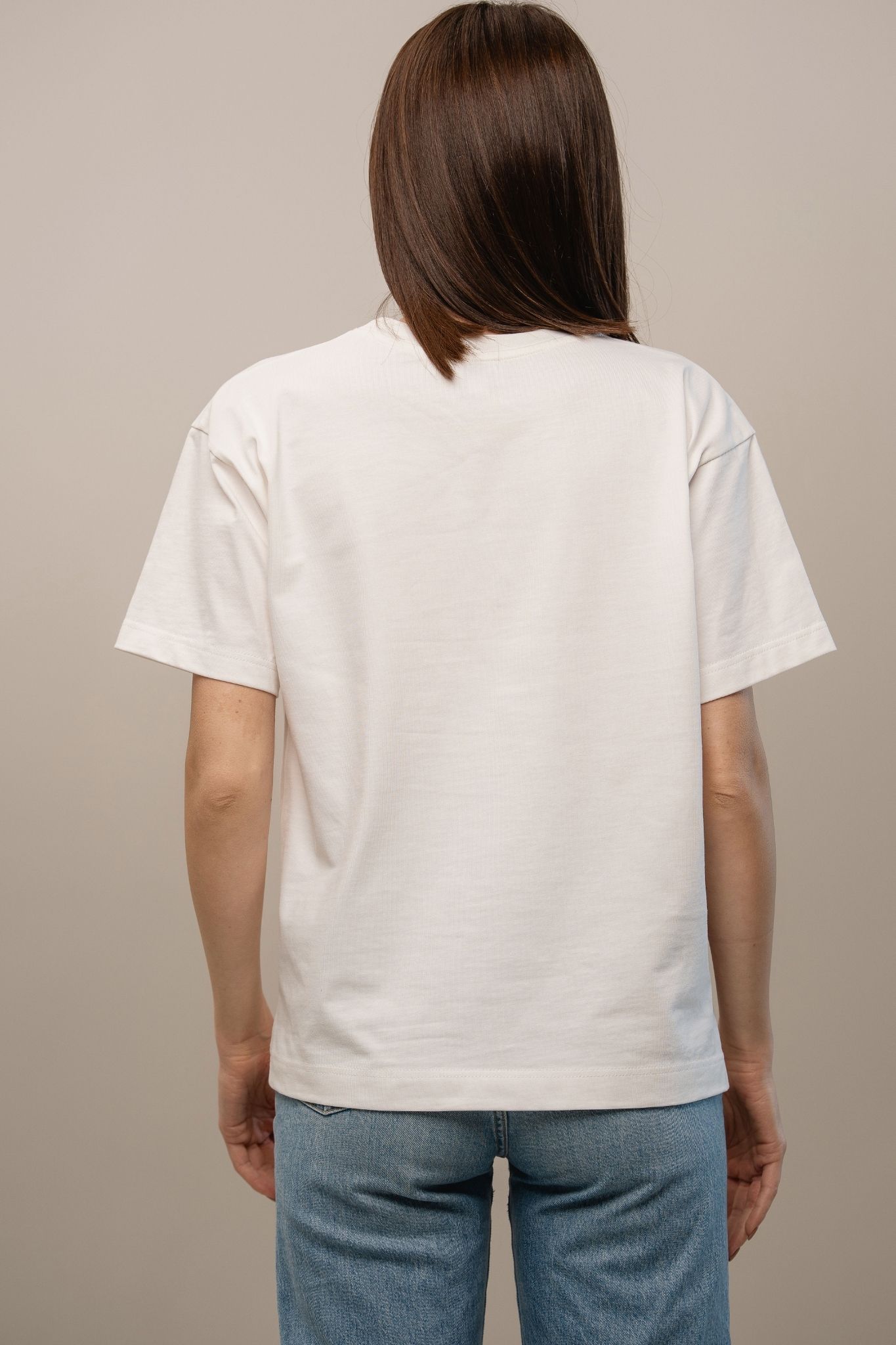 Тениска Just White Tee - Image 2